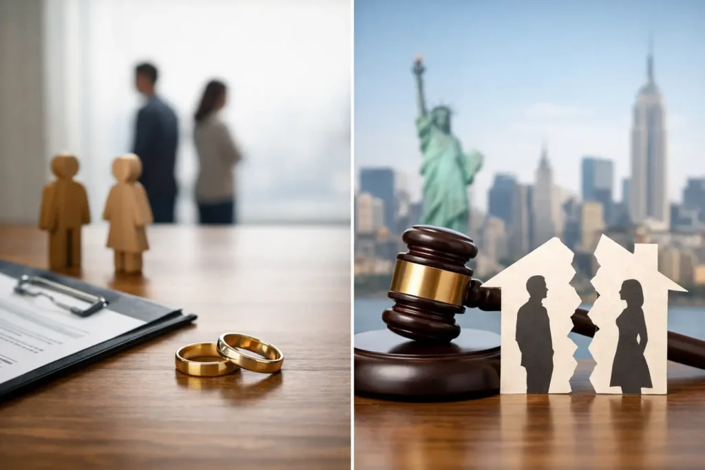 Legal Separation vs Divorce in New York