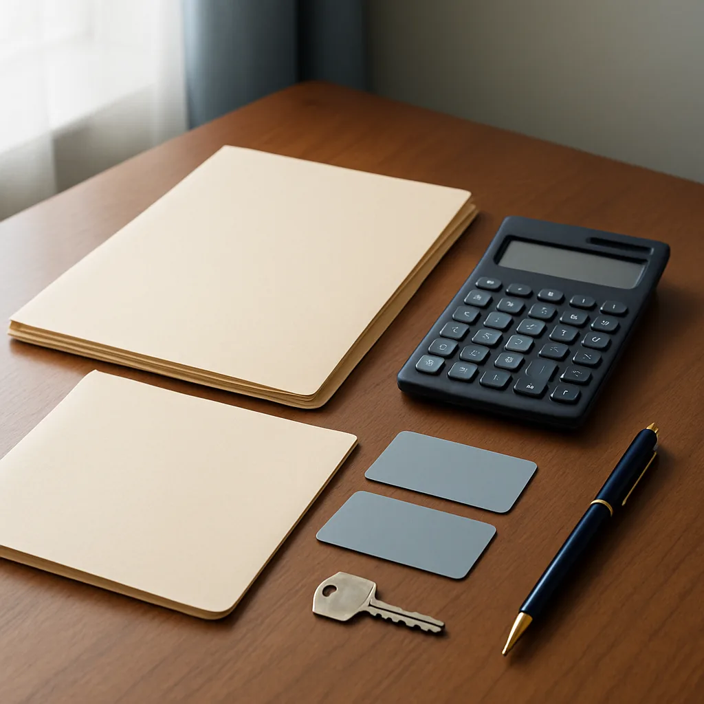Organized financial records for New York divorce disclosure